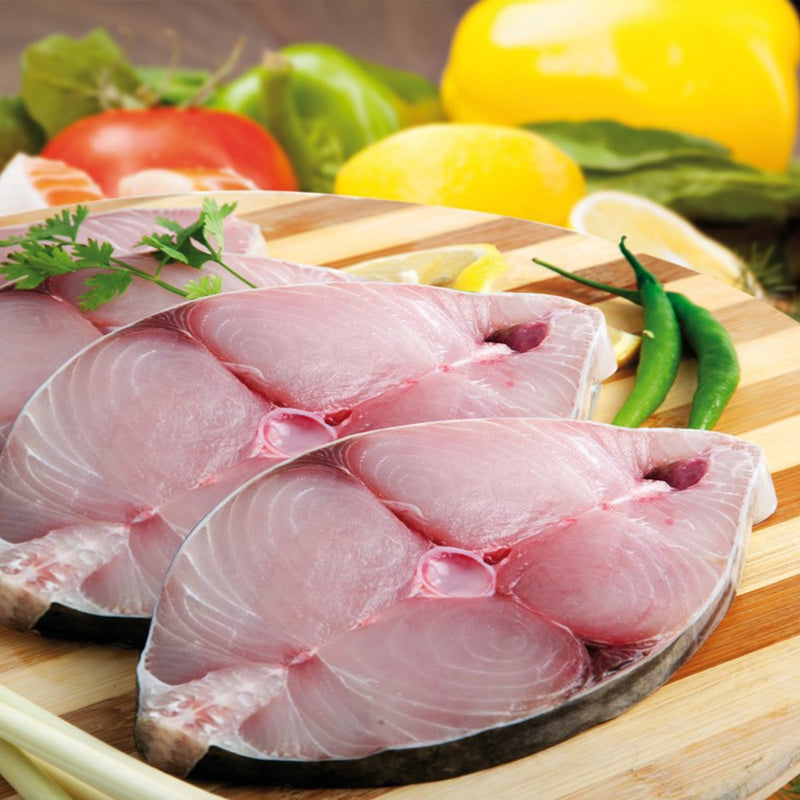 King Fish Steak ( Fresh ) 1 Kg - 4 Pcs