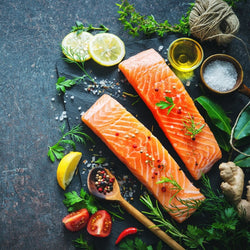Salmon Norwegian 1 Kg - 4 Pcs