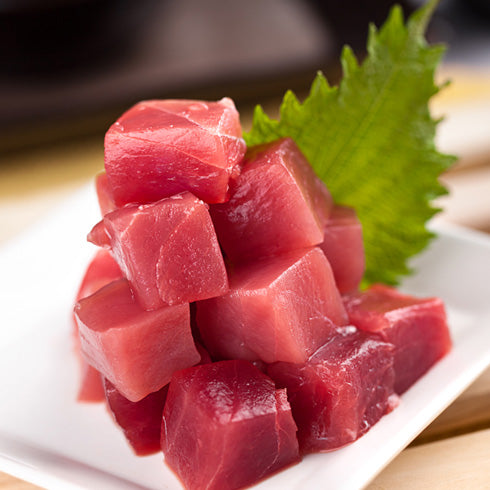 Tuna Cubes ( Fresh ) Vietnam 600 Gm