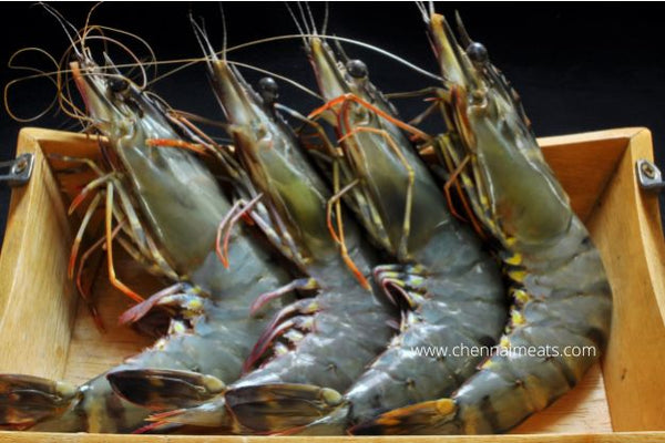 Shrimps Oman black (20-30) 1 Kg